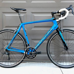 Cannondale Synapse Carbon Ultegra 6800 HED 11 speed Road Bike 58 cm Blue Black