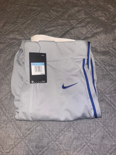 Gray New Medium Nike Game Pants