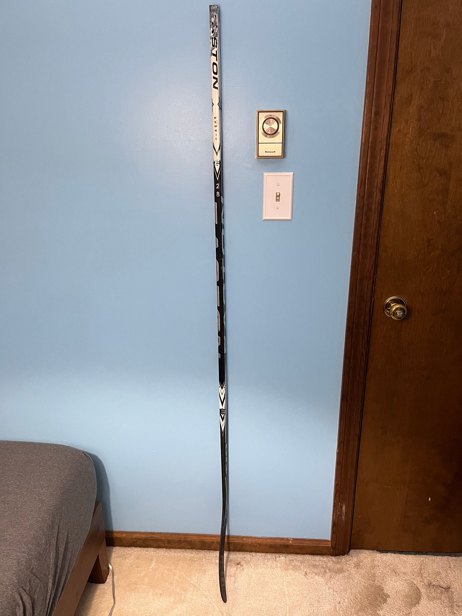 New Easton Stealth S19 Heatley 85 Left Handed Hockey Stick - Mid Curve -  Grip