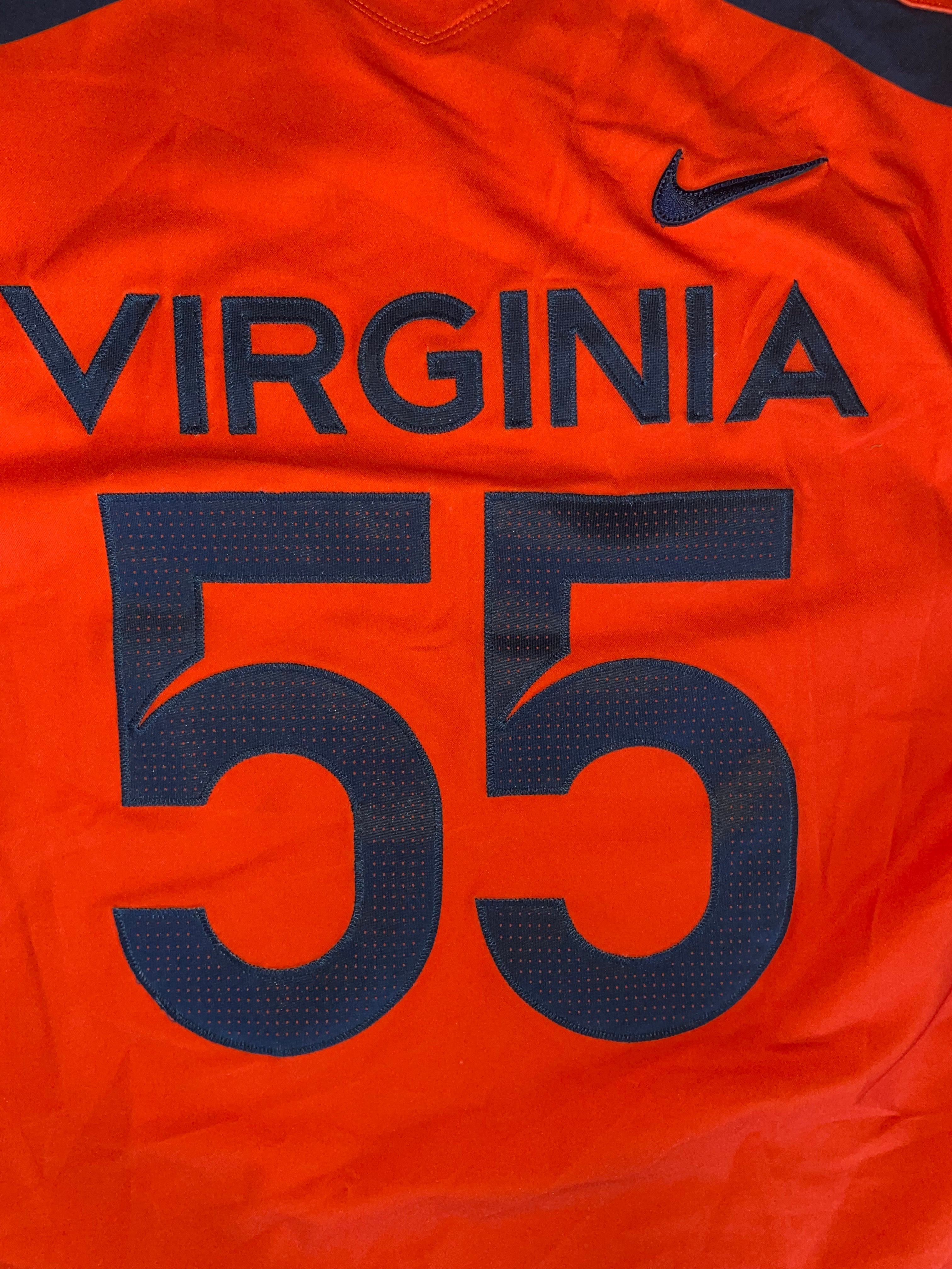Virginia Cavaliers Nike Nike Tee Short Sleeve Shirt Men's Orange New