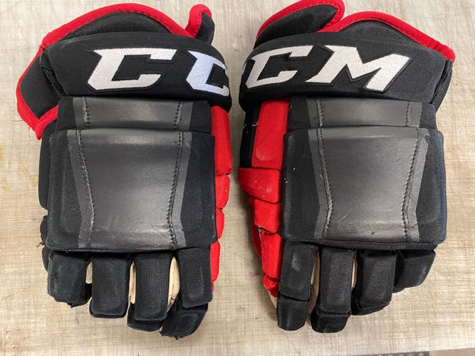 CCM HG97 Pro Stock Hockey Gloves 15" Blackhawks 4182