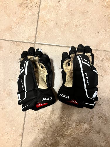 Used CCM 12" JetSpeed FT350 Gloves