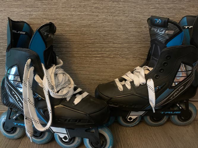 Used True Wide Width  Size 7.5 TF9 Hockey Skates