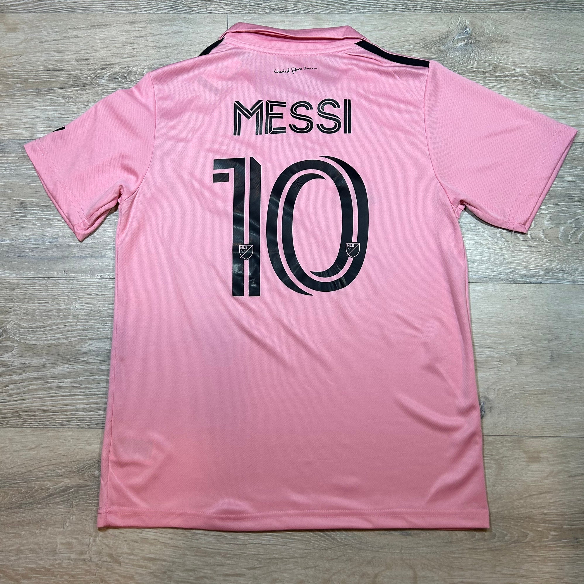 NIKE BARCELONA MEN'S 2019 `MESSI` 3RD JERSEY PINK - Soccer Plus