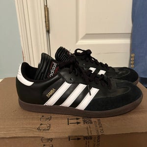Black 7.0 (Women's 8.0) Adidas Samba Turf Shoes