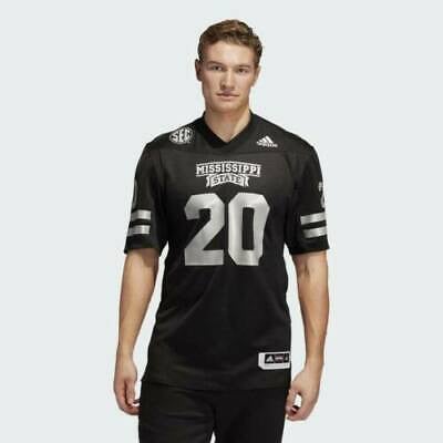 21 Mississippi State Bulldogs adidas Premier Strategy Jersey - Gray