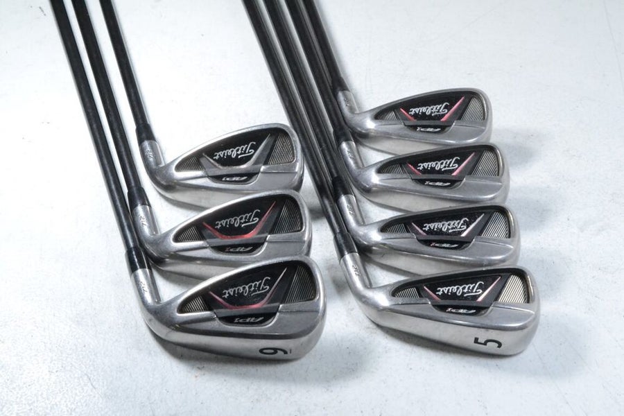 Titleist AP1 712 5-PW,W Iron Set Right Senior Flex Tour AD