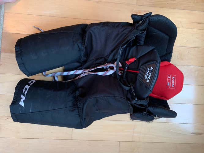 Junior Used Large CCM Xtra pro Hockey Pants