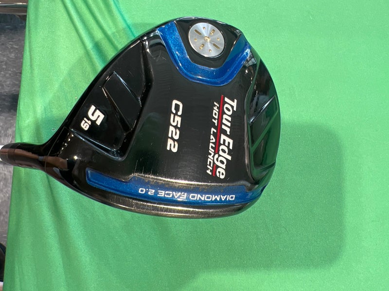 Used Men's Tour Edge Hot Launch C522 Right Fairway Wood Regular 5 Wood