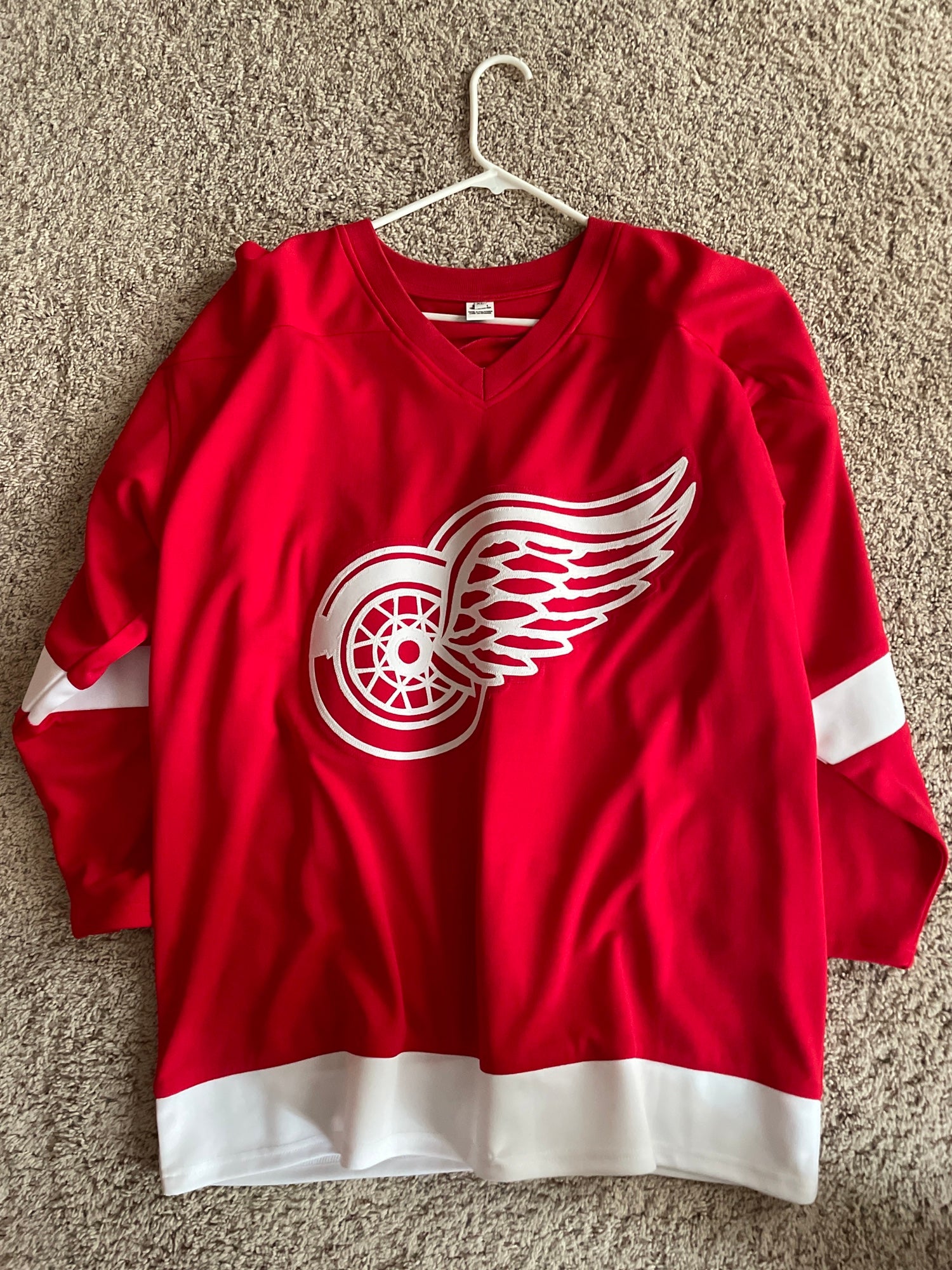 Detroit Red Wings Jersey 2 Pac