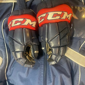 CCM Tacks HG42 14” Saginaw Spirit Pro Stock Gloves