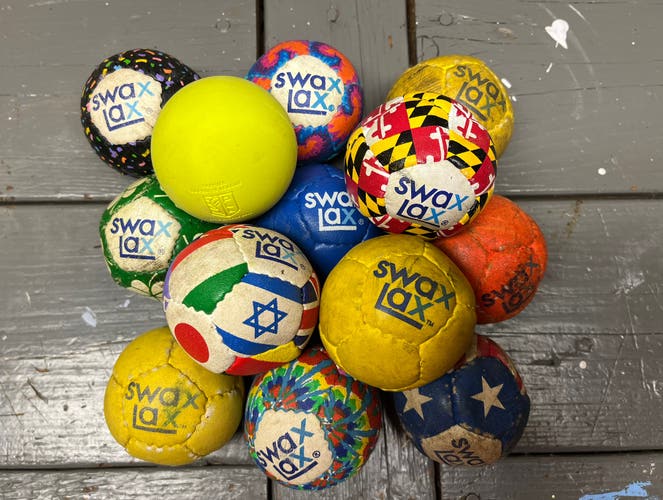 Swax Lax - Used - Dozen Plus Game Used PLL Ball