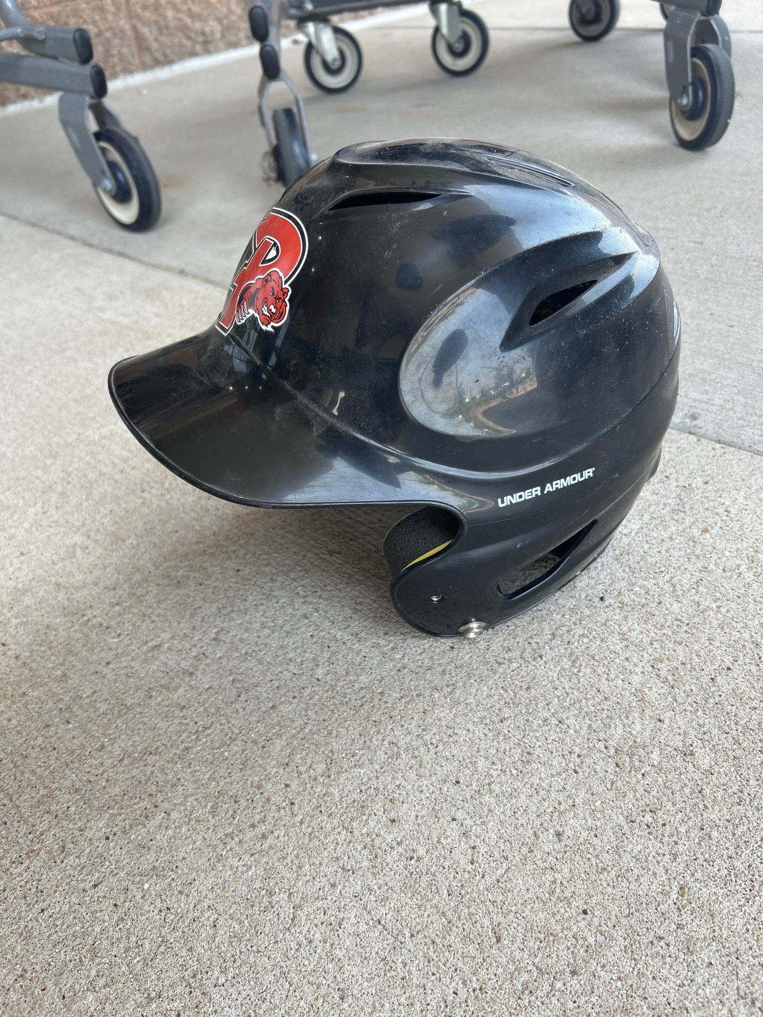 Under Armour Grey Digi Camo Baseball Batting Helmet UABH100 6 1/2