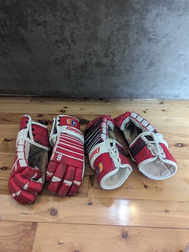 Two sets of vintage Cooper gloves