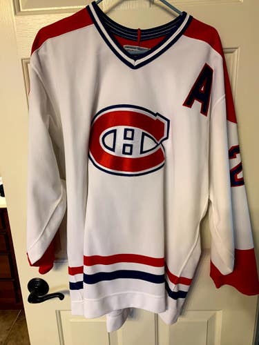 NHL Montreal Canadiens Vintage #22 Steve Shutt Authentic Jersey