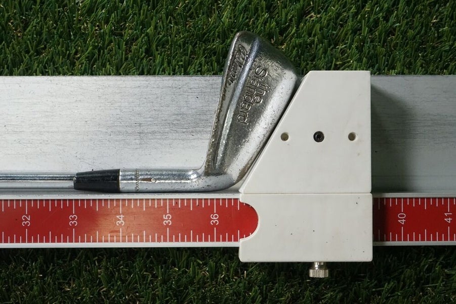VINTAGE MUSCLE BACK ARNOLD PALMER THE STANDARD 1-P IRONS SET, STIFF STEEL SHAFTS