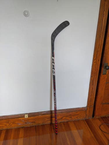 CCM JetSpeed FT5 Pro junior hockey stick - rare P90TM pattern, 50 flex, left hand