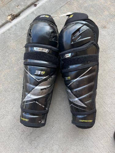 Used Bauer 3S Pro Shin Pads