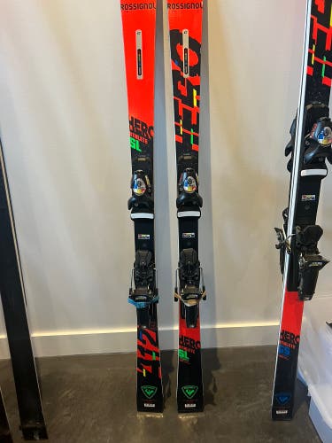 Used Racing Without Bindings Hero FIS SL Pro Skis