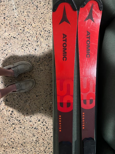 Used Unisex 2022 Atomic 165 cm Racing Redster FIS SL Skis Without 