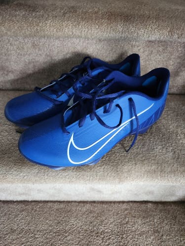 Blue New Adult Men's Size 11.5 (Women's 12.5) Metal Nike Low Top Vapor Ultrafly 3