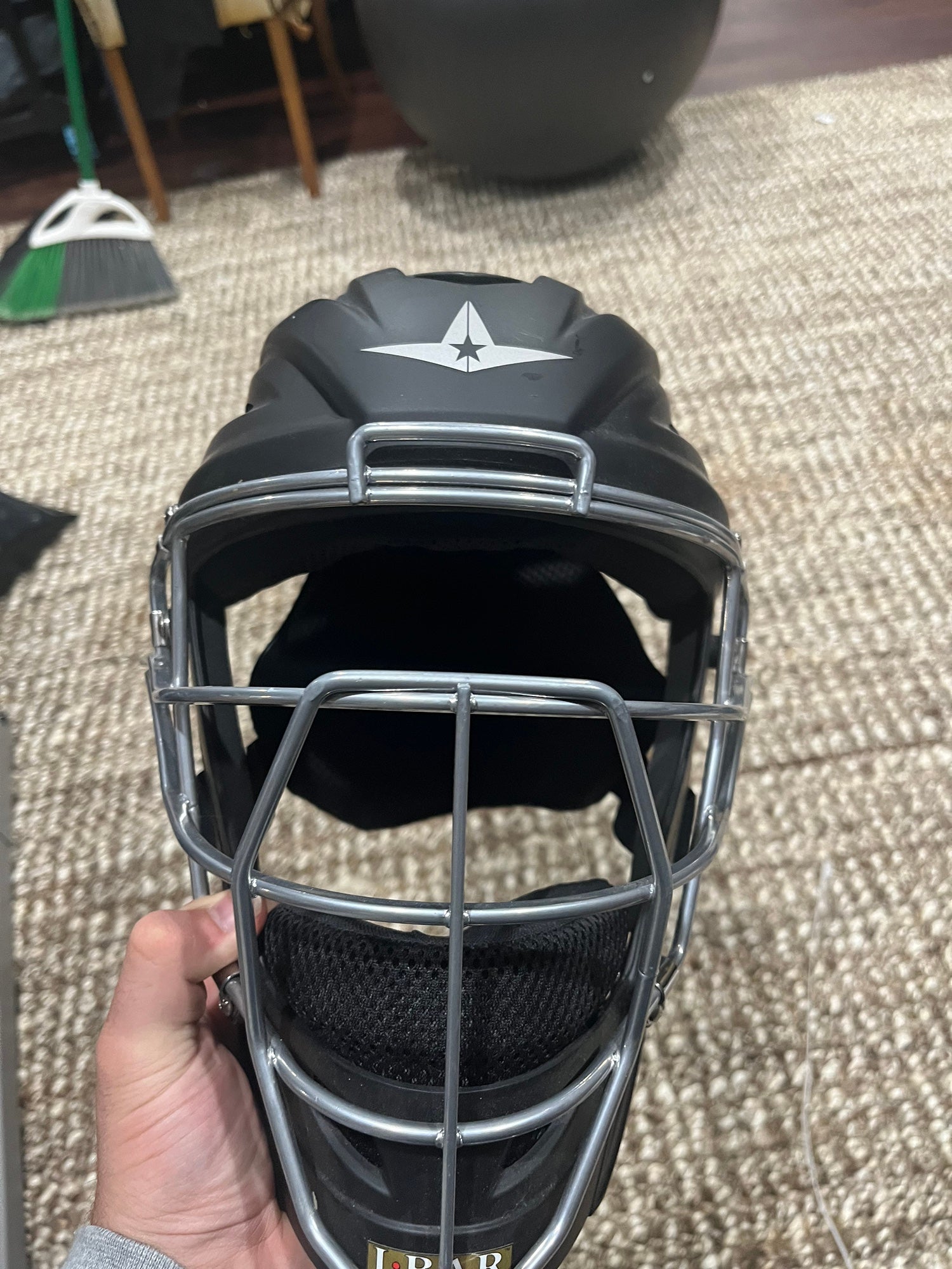 All Star System7 Axis Hockey Style Catcher's Helmet: MVP2500 / MVP2510