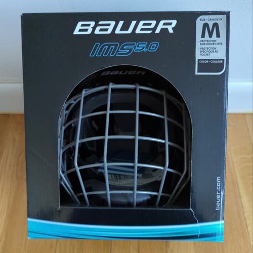 New Medium Bauer Helmet IMS 5.0