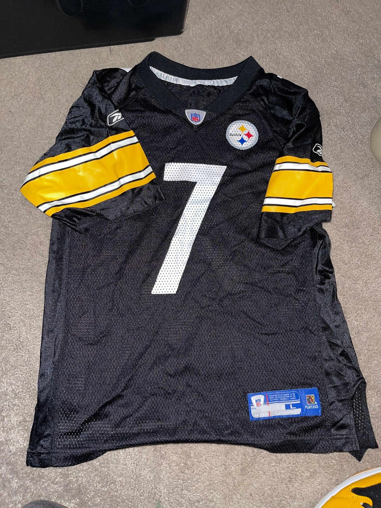 Reebok, Shirts, Pittsburgh Steelersben Roethlisberger Jersey Men Small  Nfl Bin E3