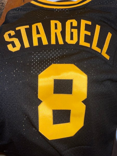  Mitchell & Ness Willie Stargell Pittsburgh Pirates Authentic  1982 BP Jersey : Sports & Outdoors