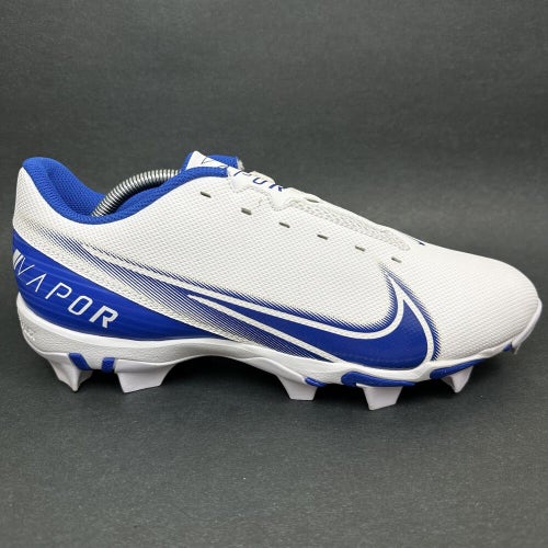 Nike Vapor Edge Shark Mens Size 10.5 Football Cleats Blue White CD0074-101