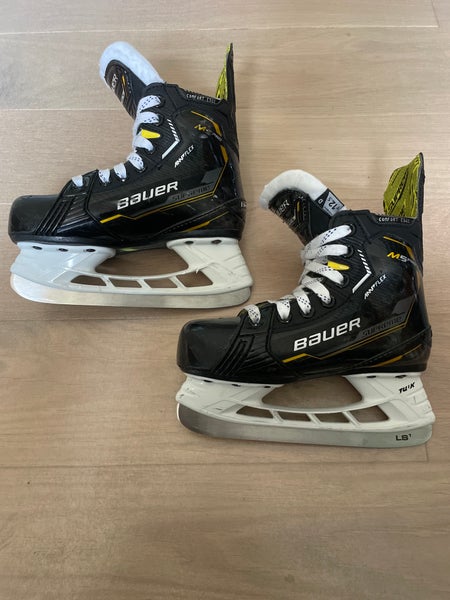 Used Bauer Regular Width Size 12.5 Supreme M5 Pro Hockey Skates