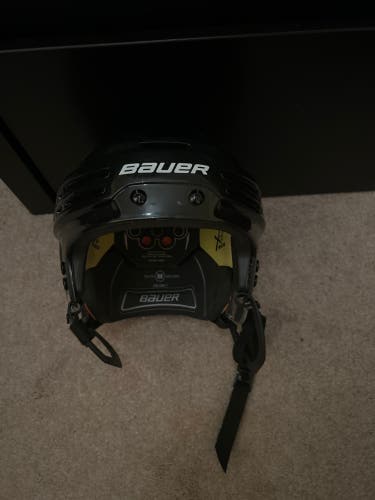 1 game used baur reakt helmet