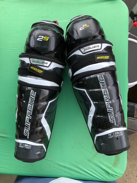 Used Bauer Supreme 2S Shin Pads