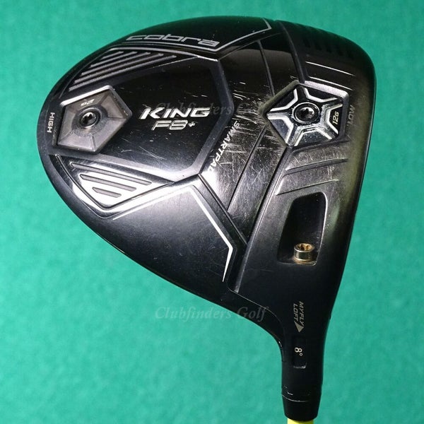 Cobra King F8+ Adjustable Driver UST Mamiya ProForce V2 5F2 Graphite Seniors