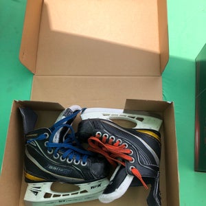 Used Youth Bauer Supreme One60 Hockey Skates EE (Extra Wide) 10.0