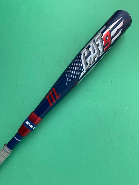 Used BBCOR Certified Marucci Cat 9 Connect (31") Alloy Baseball Bat - 28OZ (-3)