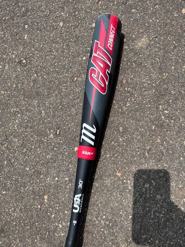 Used  Marucci (-11) 19 oz 30" Cat 9 Connect Bat