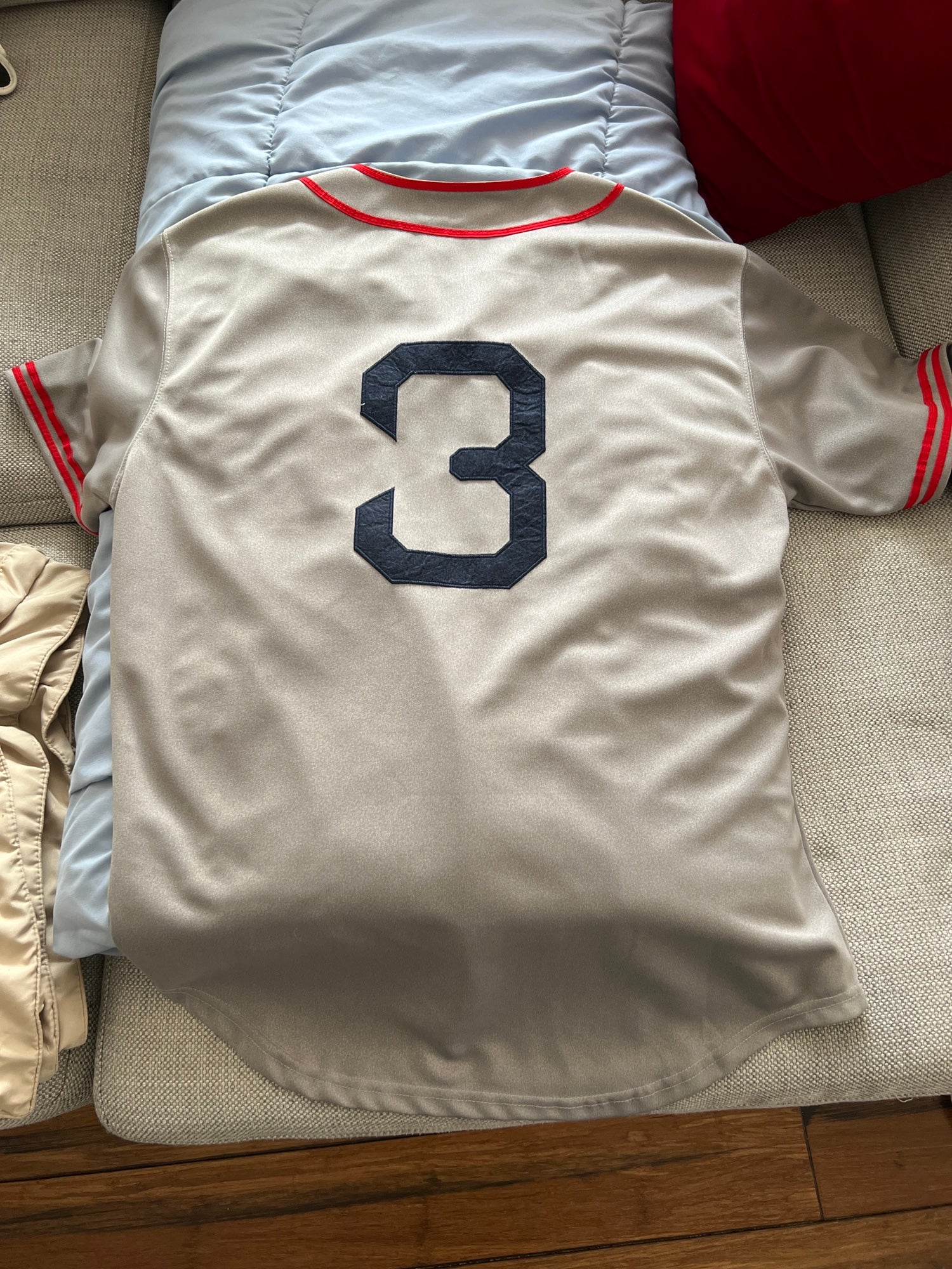 Men's Mitchell and Ness 1936 Boston Red Sox #3 Jimmie Foxx