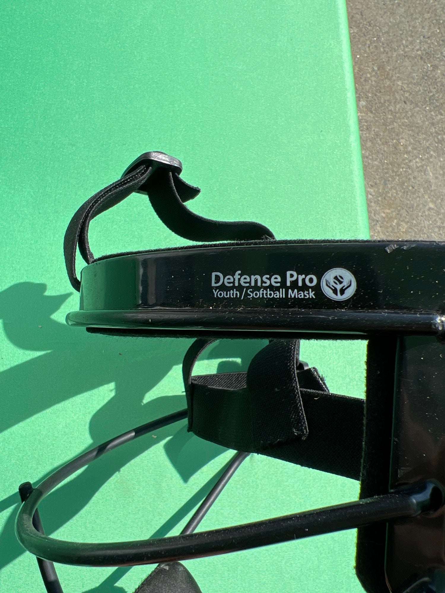 RIP-IT Defense Pro Youth Softball Masque Visage Noir