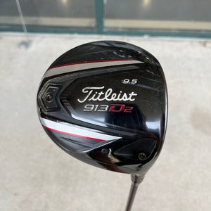 Used Men's Titleist 913D2 Right Driver Stiff 9.5
