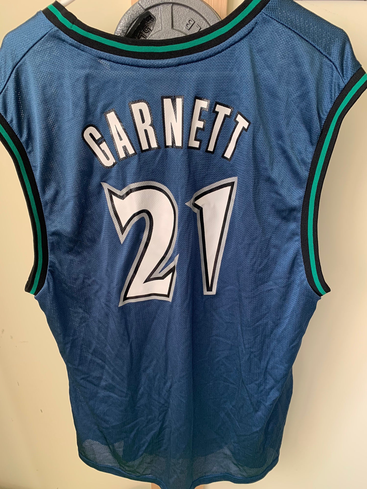 Reebok NBA Basketball Women's Minnesota Timberwolves Kevin Garnett Jer –  Fanletic