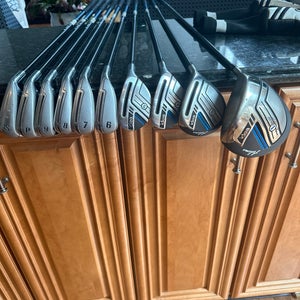 Men's Right Handed Senior Flex 10 Pieces Idea Clubs (Full Set)