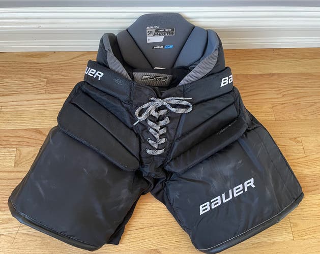 Used Sr Small Bauer Elite Hockey Goalie Pants