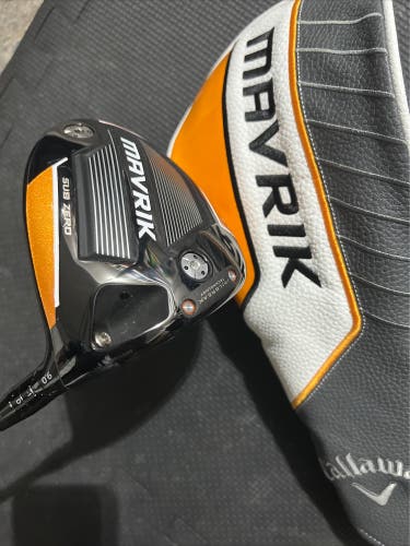 New Right Handed Extra Stiff Flex 9 Loft Mavrik Sub Zero Driver
