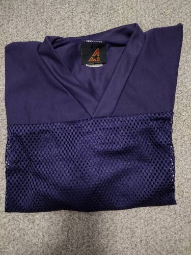 Used Large/Extra Large Men's Alleson Football Practice Jersey - Purple