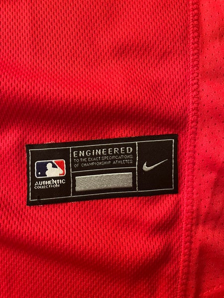 Matt Olson Nike Red Braves Jersey - XL