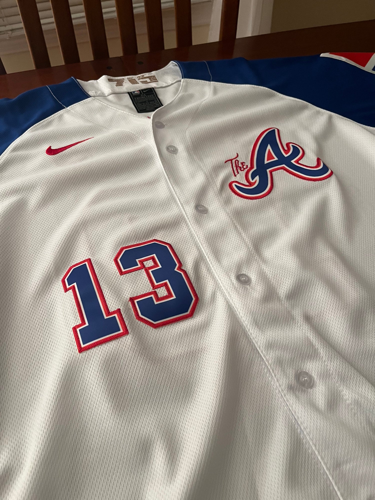 Atlanta Braves Ronald Acuña Jr #13 Shirt, Ronald Acuña Baseball Shirt, Ronald  Acuña Jr. Baseball Player, MLB Baseball Jerseys - Printiment