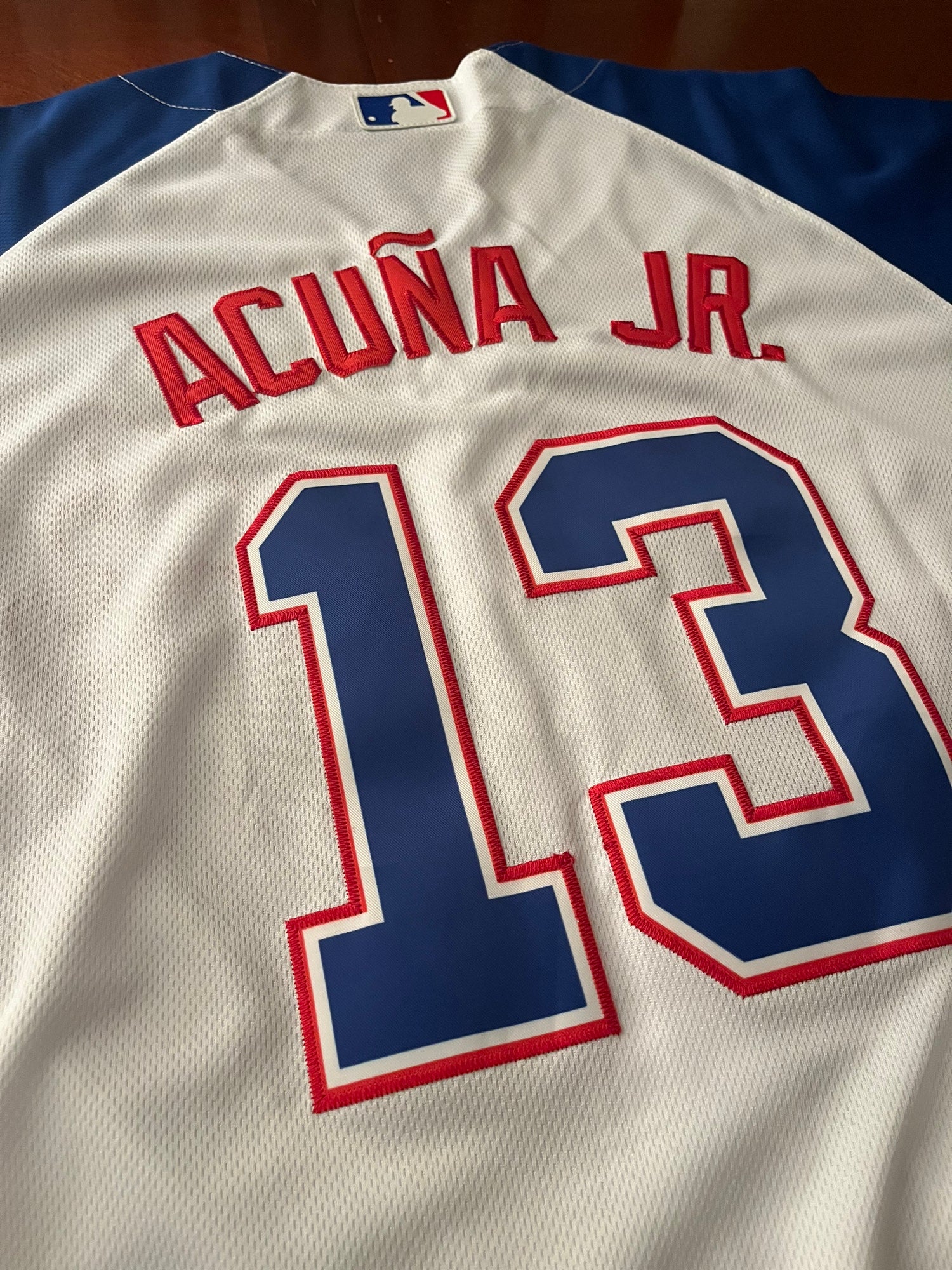 Ronald Acuna Jr #13 Atlanta Braves 2023 City Connect Player Jersey Large