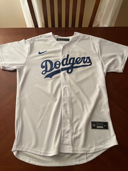 La Dodgers Nike Replica Home Jersey - White