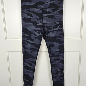 Athleta Elation 7/8 Tight Size XS Gray Camo High Rise 24" Inseam Cropped